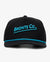 Bronte Co Black Rope Snapback Hat in Blue