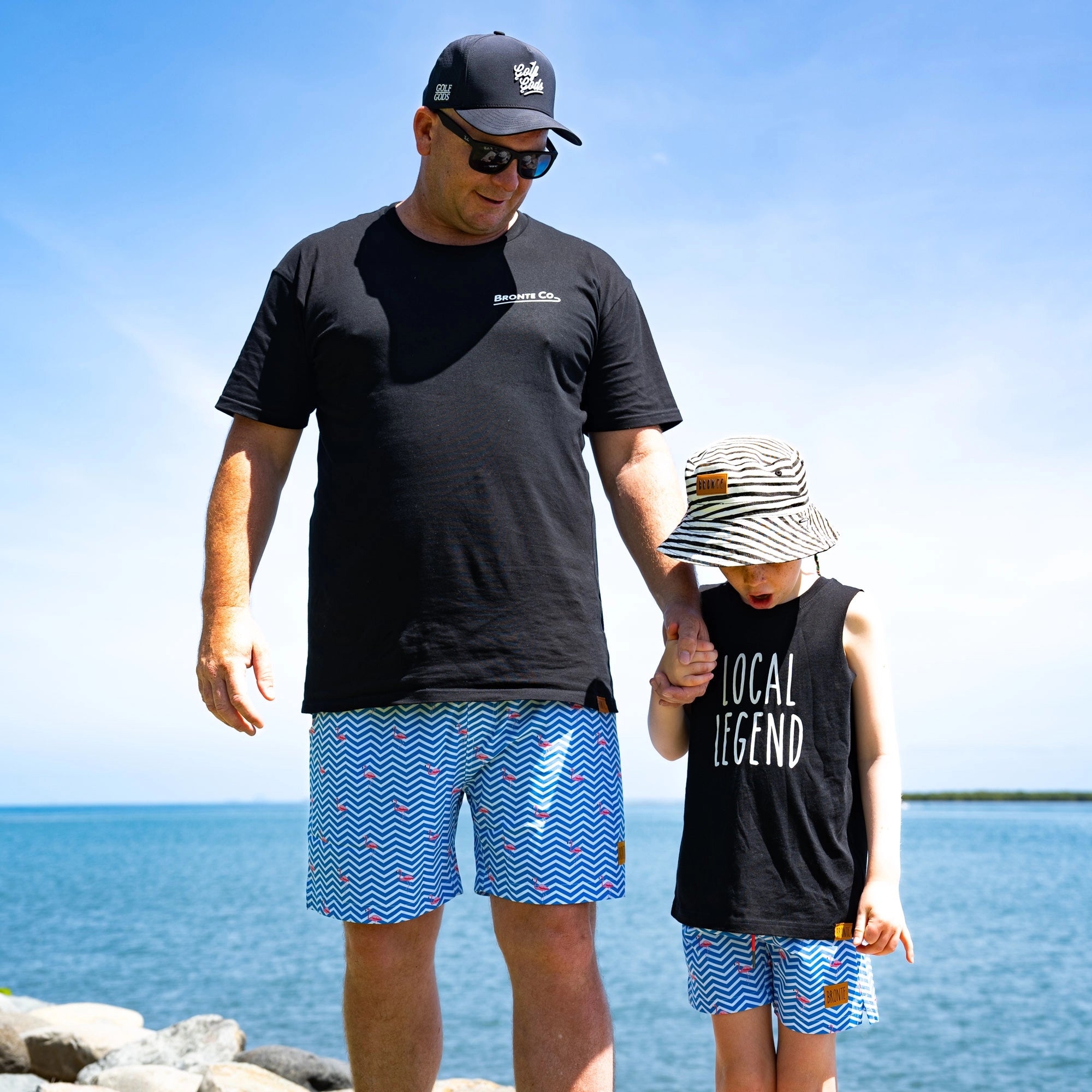 Father son matching board on sale shorts