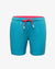 Boys Neon Blue Swim Shorts