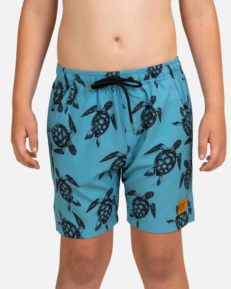 Sea turtle swim trunks online