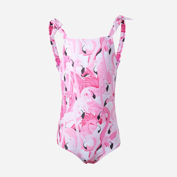 Flamingo Belted Swimsuit – Aimaleigh's Boutique